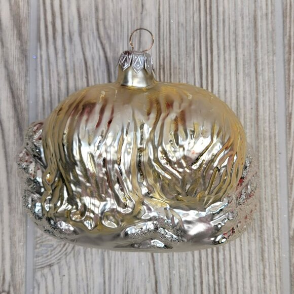 House Of Ivana Trump‎ European Glass Christmas Ornament Collection Cherub Faces - Picture 3 of 7